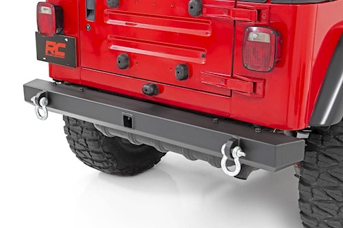 Rough Country For Jeep Classic Full Width Rear Bumper 87-06 Wrangler YJ/TJ 10591 LARGE
