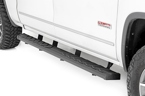 Rough Country BA2 Side Step Bars Chevy/GMC 07-18 GM 1500 07-19 2500HD/3500 HD LARGE