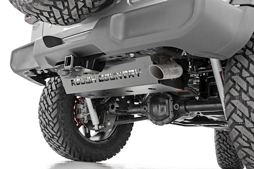 Rough Country Muffler Skid Plate For Jeep Wrangler JL 18-23 10599 LARGE