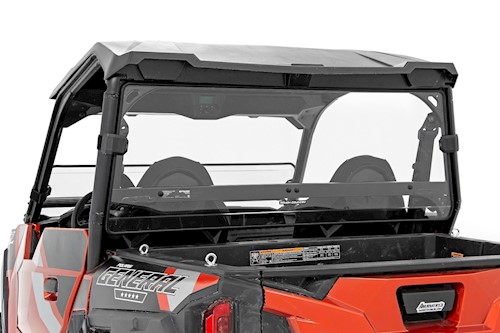 Rough Country Scratch Resistant Rear Windshield 16-22For Polaris General LARGE