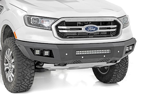 Rough Country for Ford Heavy-Duty Front LED Bumper (19-21 Ranger) 10759 LARGE
