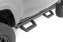 Rough Country SR2 Adjustable for Toyota Tacoma Steps Double Cab 2WD/4WD 05-22 MAIN