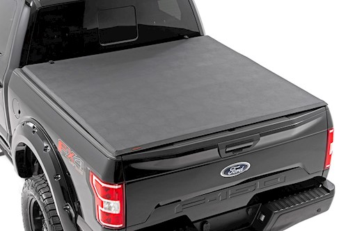 Rough Country Bed Cover Tri Fold Soft 5'7" Bed for Ford F-150 01-03 41501550 LARGE