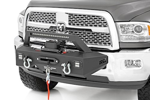 Rough Country EXO Winch Mount Kit For RAM 2500 2WD/4WD (2014-2018) -31007 LARGE