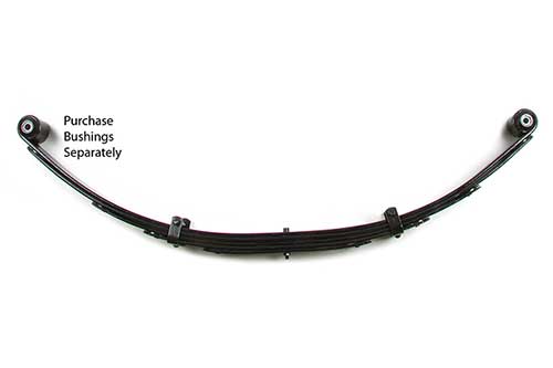 Fat Bob's Garage, Zone Offroad Part #J0400, Jeep Wrangler 4" Front or Rear Add-A-Leaf 1987-1995 MAIN