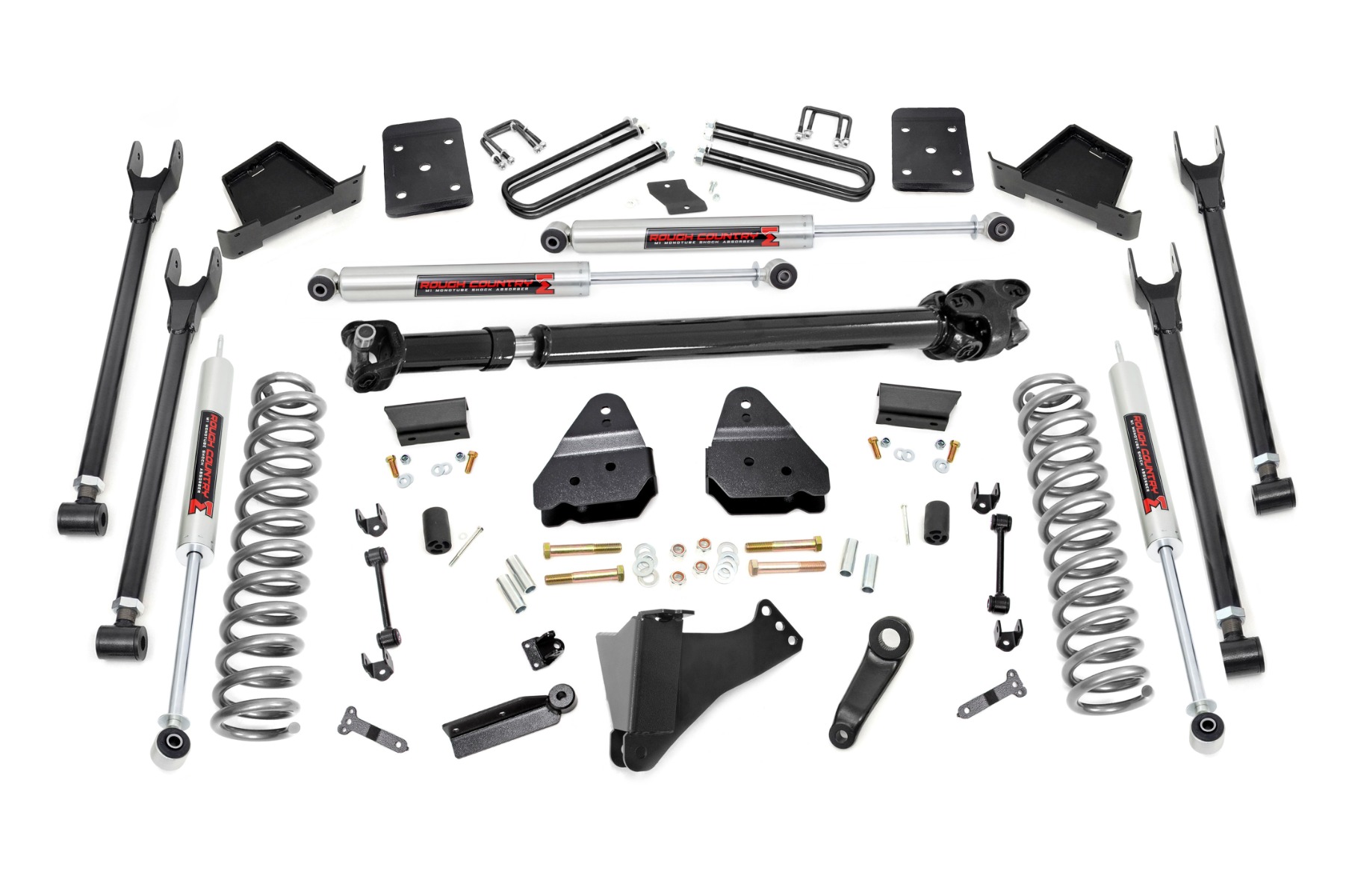 Rough Country 6 Inch Lift Kit Diesel 4Link D/S M1 for Ford Super Duty