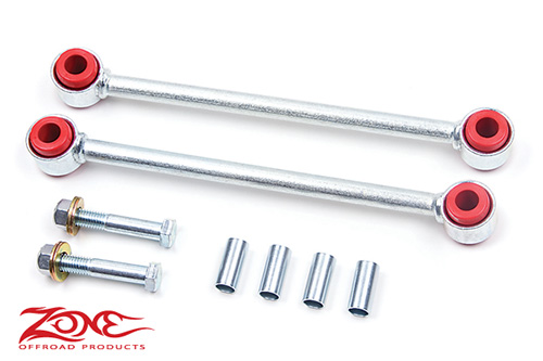 Fat Bob's Garage, Zone Offroad Part #J5500, Jeep JK Wrangler Front Sway Bar Link for 5-6" Lift 2007-2016 MAIN