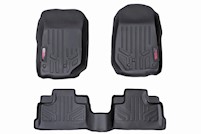 Rough Country Heavy Duty Floor Mats [F/R] fits 07-13 Jeep JK Wrangler Unlimited MAIN