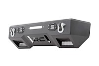 Rough Country Front Stubby LED W/ Bumper|Black Series for JK, JL, Gladiator JT MAIN