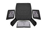Rough Country For Jeep Replacement Soft Top | Black 07-09 JK Wrangler 2 Door MAIN