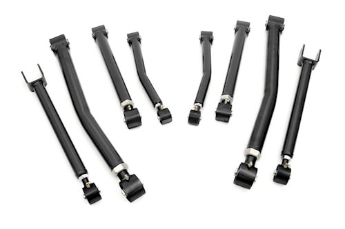 Rough Country Adjustable Ctrl Arms Complete Set For Jeep Wrangler JK 07-18 11300 LARGE