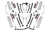 Rough Country Suspension Lift Kit For Jeep Wrangler JK 4" X-series | Vertex 7-18 THUMBNAIL