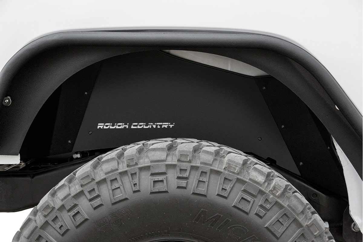 Rough Country For Jeep Rear Inner Fenders 07-18 Wrangler JK 10500 MAIN