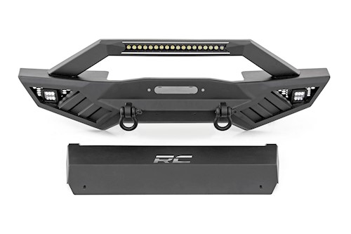 Rough Country For Jeep Full Width Off-Road Front Bumper JK,JL, Gladiator JT LARGE