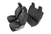 Rough Country Neoprene Seat Cover Set For Jeep Wrangler JK 2 Door | Black 07-10 THUMBNAIL