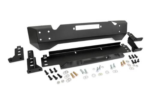 Fat Bob's Garage, Rough Country Part #1012, Jeep YJ/TJ Wrangler Front Stubby Winch Bumper 1987-2006 LARGE