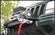 Fat Bob's Garage, Rough Country Part #1049, Jeep ZJ Grand Cherokee Winch Mounting Plate 1993-1998 THUMBNAIL