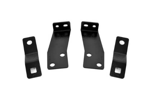 Fat Bob's Garage, Rough Country Part #1124, Jeep JK Wrangler Rear Bumper Brackets 2007-2013 LARGE