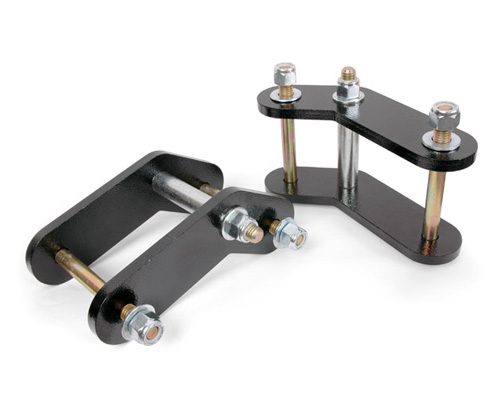 Fat Bob's Garage, Rough Country Part #403, Jeep Wrangler YJ Front Boomerang Lift Shackles 1987-1996 MAIN