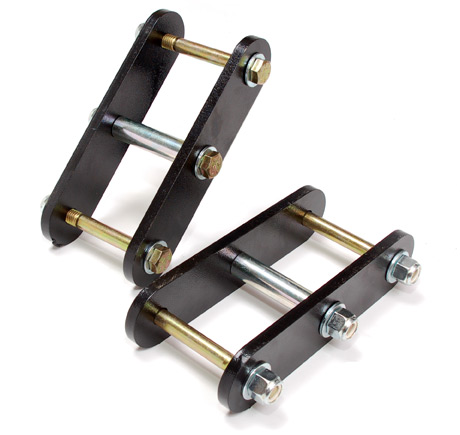 Fat Bob's Garage, Rough Country Part #340, Jeep Wrangler YJ 1" Rear Lift Shackles LARGE