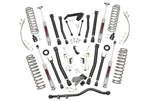 Rough Country 6 Inch Lift Kit X-Series for Jeep Wrangler JK 2WD/4WD (2007-2018) LARGE