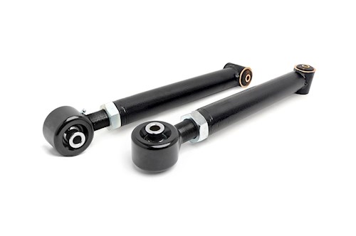 Rough Country Rear Lower Adjustable Ctrl Arms For Jeep Wrangler JK 2007-2017 LARGE