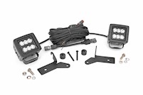 Rough Country for Jeep 2" LED Kit 18-23Wrangler JL 20-23 Gladiator JT Blk-Series MAIN