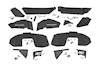 Rough Country For Jeep Front & Rear Inner Fenders Set 18-20 Wrangler JL 10499 THUMBNAIL