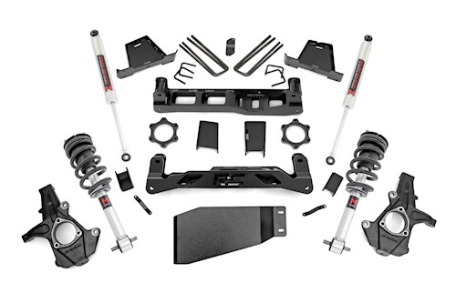 Rough Country 6 Inch Lift Kit M1 Struts/M1 Chevy/GMC 1500 (07-13) 23640 LARGE