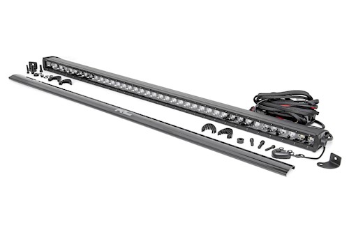 Rough Country 40-inch Cree LED Light Bar - Single Row|Black Series 70740BL LARGE