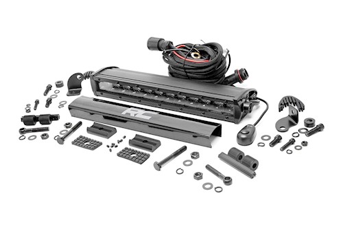 Rough Country 12-inch Cree LED Light Bar-Single Row | Black Series 70712BL LARGE
