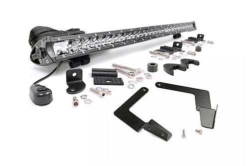 Rough Country for Toyota 30-inch Cree LED Bumper | Chrome Series 16-20 Tacoma LARGE