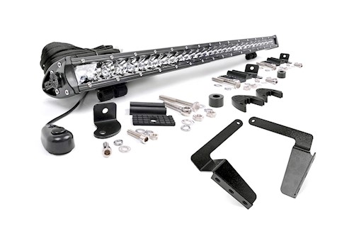 Rough Country For Toyota 30in LED Bumper Kit | Chrome Series 14-20 Tundra 70656 LARGE