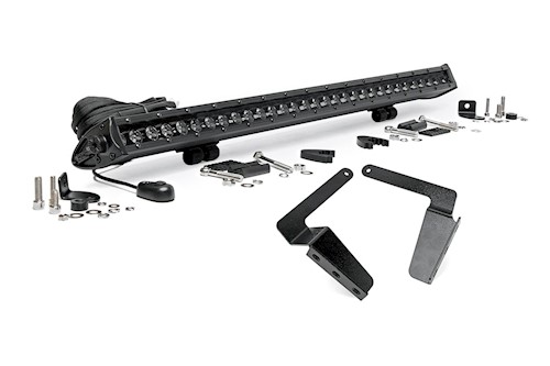 Rough Country For Toyota 30in LED Bumper Kit | Black Series 14-20 Tundra 70657 LARGE