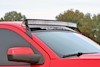 Rough Country GM 54" Curved Light Bar Upper Windshield Mounts 15-19 2500/3500HD THUMBNAIL