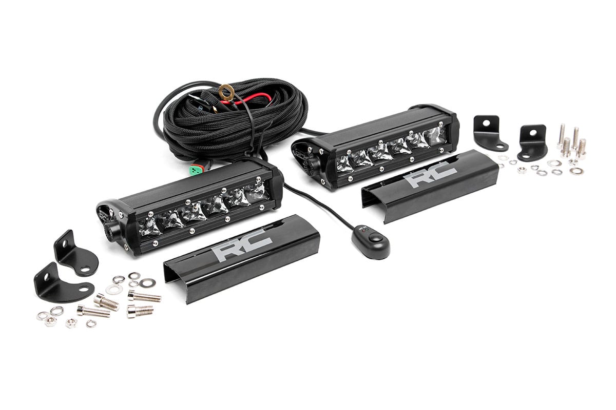 Rough Country 6" Cree LED Light Bars - Pair MAIN