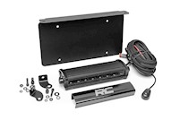 Rough Country Universal 8in LED License Plate Kit | Black Series 70183 MAIN