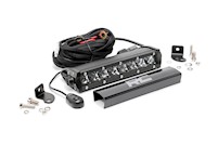 Rough Country Chrome Series LED Light Bar 8 Inch Single Row -70718 MAIN
