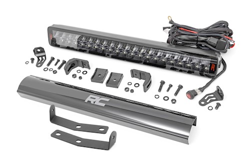 Rough Country LED Bumper Mnt 20" Spectrum Dual Row for Nissan Titan XD 16-22 LARGE