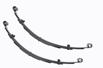 Rough Country Front Leaf Springs 4" Lift Pair For Toyota Land Cruiser FJ40 64-80 MAIN