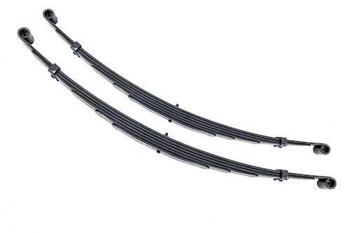 Rough Country Front Leaf Springs 4" Lift Pair For Dodge W200 Truck 4WD 1970-1980 LARGE