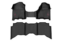 Rough Country Floor Mats | FR & RR | Crew/Mega Cab | Ram 1500 2WD/4WD (2012-2018 & Classic) MAIN