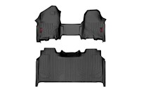 Rough Country Floor Mats | FR OV Hump | RR Storage| Crew | Ram 1500 (19-23) MAIN