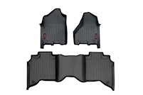 Rough Country Floor Mats | FR & RR | FR Bucket | Crew | Ram 2500 2WD/4WD (19-23) MAIN