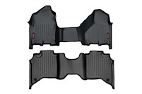 Rough Country Floor Mats | FR & RR | Over Hump | Crew | Ram 2500 2WD/4WD (19-23) MAIN