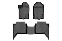 Rough Country Heavy Duty Floor Mats [Frt/Rear] - 19-20 for Ford Ranger Crew Cab MAIN