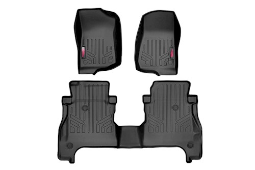 Rough Country Heavy Duty Floor Mats For Jeep Gladiator JT 2020-2023 M-61501 LARGE