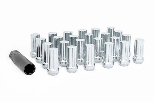 Rough Country Lug Nut Set M14x1.5 32 Qty Chrome -141532CH LARGE