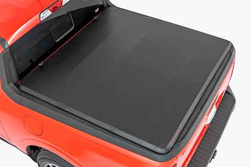 Rough Country Soft Tri-Fold Bed Cover 4'6" Bed for Ford Maverick 22-23 41534600 LARGE