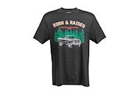 Rough Country T-Shirt Born & Raised Black XL MAIN
